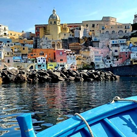 Апартаменты La Casa Azzurra Прочида Экстерьер фото
